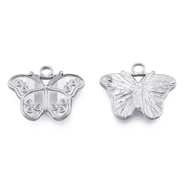 Non-Tarnish 304 Stainless Steel Pendant Rhinestone Settings
