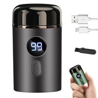 Mini Electric Shaver, Waterproof Cordless Portable Shaver, Type-c Rechargeable Shaver for Home, Car, Travel, Dry Use Comfort ...