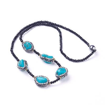 Natural Howlite Necklaces