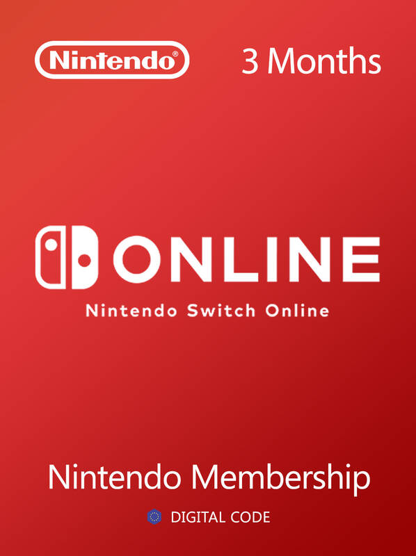 Nintendo Online 3 Month Gift Card Europe | Nintendo