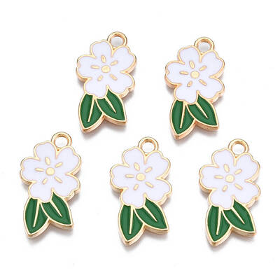 Alloy Enamel Pendants