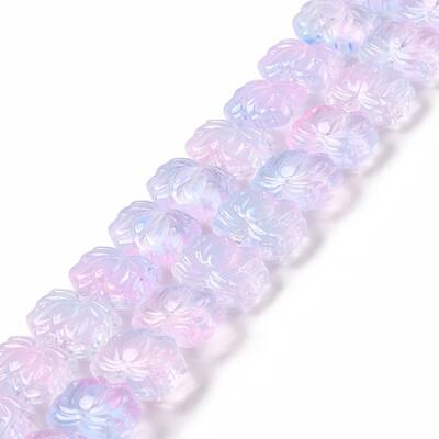 Transparent Glass Beads Strands