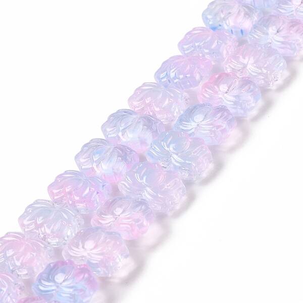 Transparent Glass Beads Strands