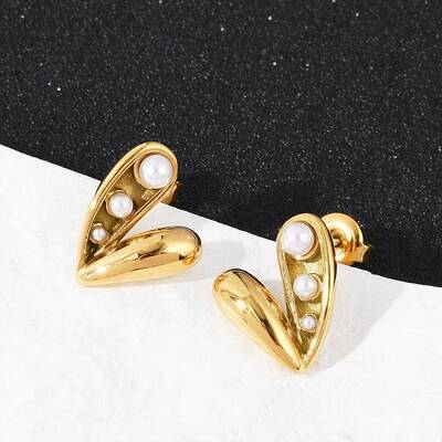 304 Stainless Steel Stud Earrings