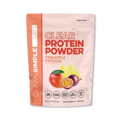 Clear Protein Powder: Pineapple Passion (20 Serving)