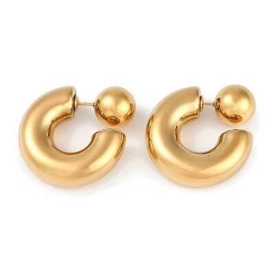 304 Stainless Steel Stud Earrings