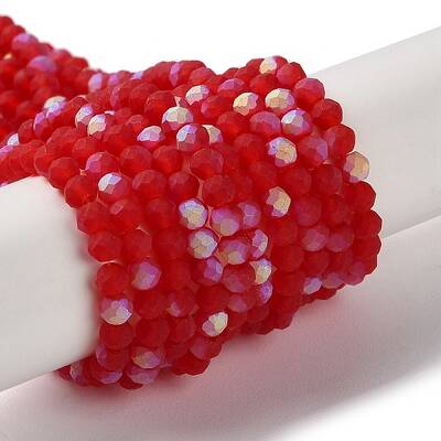 Transparent Glass Beads Strands