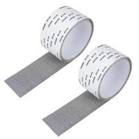 Window Screen Repair Tape, Fiberglass Mesh Screen Repair Strip, Gray Strong Adhesive Tape for Mending Doors and Windows(2inch...