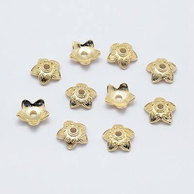 5-Petal Brass Caps