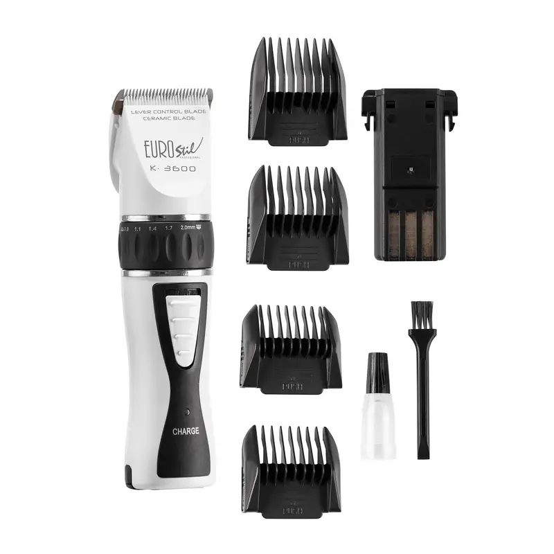 Eurostil Electric K3600 Ceramic Rechargeable Hair Clipper Gray 5w 1pc
