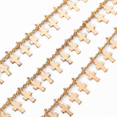 Handmade Brass Curb Chains