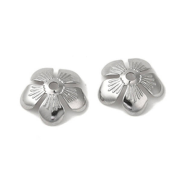 Non-Tarnish 304 Stainless Steel Bead Caps