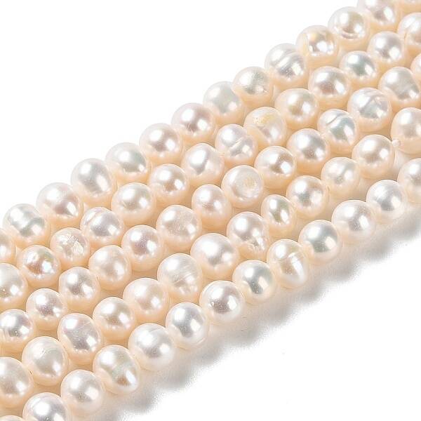Natural Cultured Freshwater Pearl Beads Strands