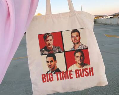 Big Time Rush Members Tote Bag