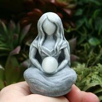 Moon Goddess Statue, Creative Resin Ornament, Home Decor for Living Room Bedroom Garden, Ideal Decoration Items for Indoor O...