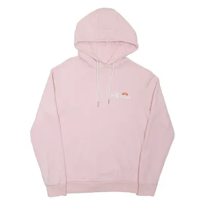 ELLESSE Womens Pink Hoodie UK 10