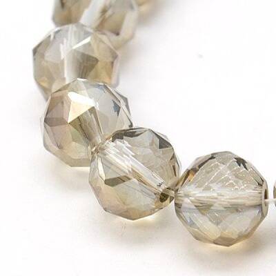 Electroplate Glass Beads Strands