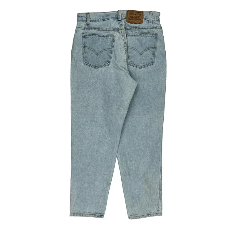 951 Levis Jeans - 32W UK 14 Light Wash Cotton