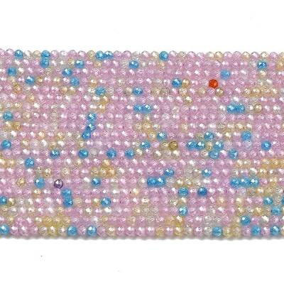 Cubic Zirconia Bead Strands