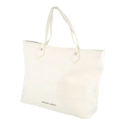 Shopper Style Armani Jeans Bag - No Size White PVC | Size: no size