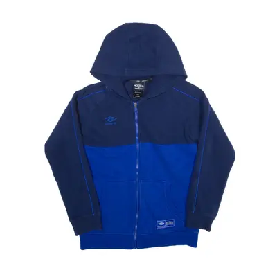 UMBRO Hoodie Blue Full Zip Boys L