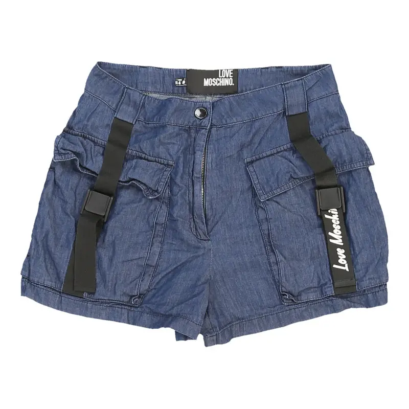 Love Moschino Shorts - 28W 3L Navy Cotton
