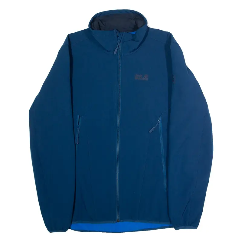 JACK WOLFSKIN Mens Shell Jacket Blue M
