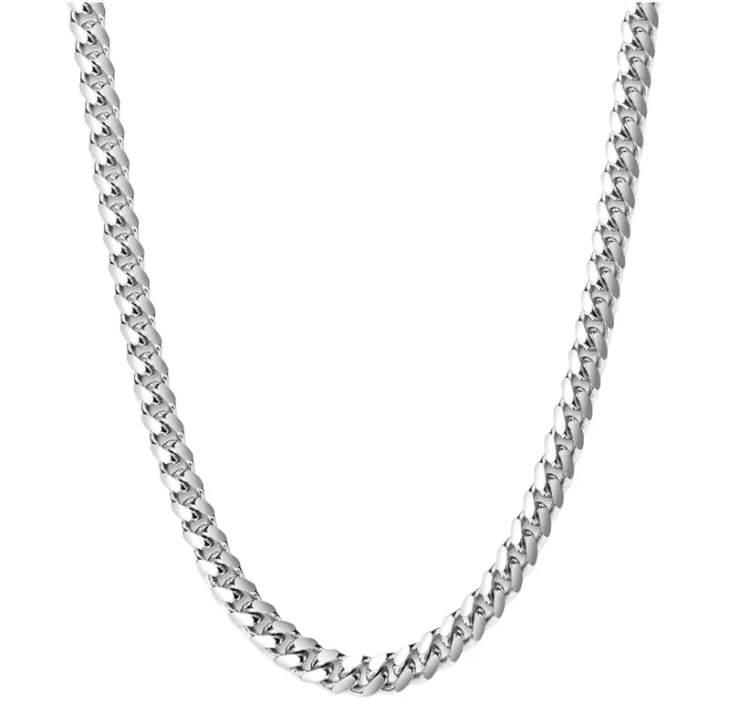 Sterling Silver Cuban Link Chain for Men 5mm