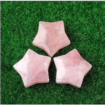 Natural Rose Quartz Healing Figurines