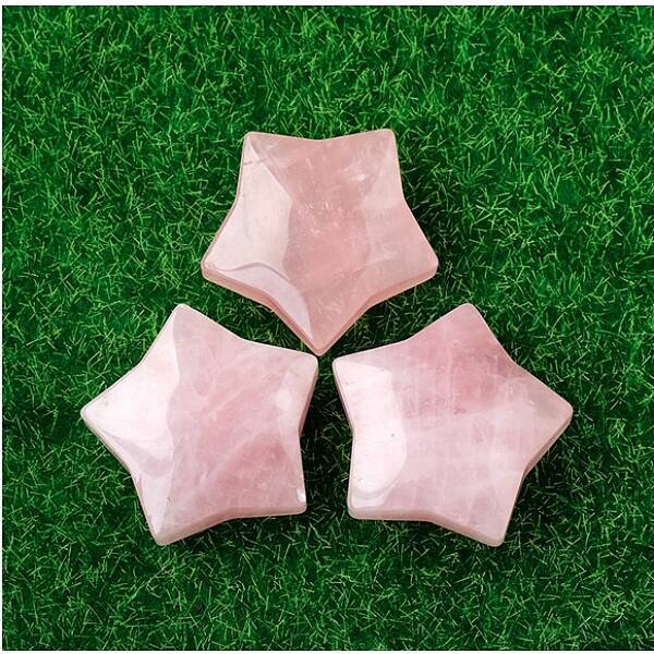 Natural Rose Quartz Healing Figurines