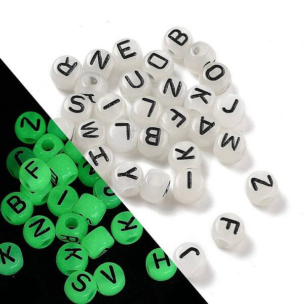 Luminous Transparent Acrylic Beads
