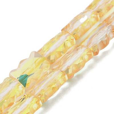 Electroplate Glass Beads Strands