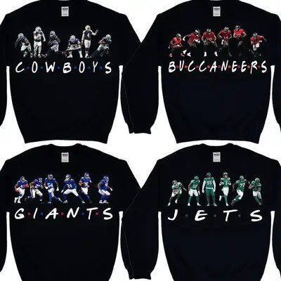 [Sale Up To 50%] Vintage All Football Teams Player Sweatshirt, Shirt For Football Fans, Gift Fan Sport Menswear Tops Classic ...