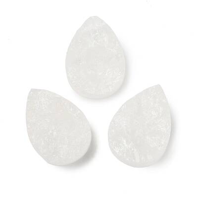 Natural Quartz Crystal Cabochons