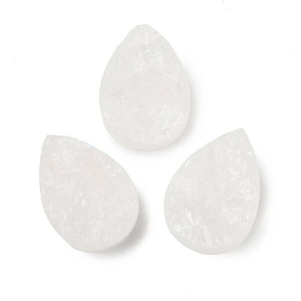Natural Quartz Crystal Cabochons