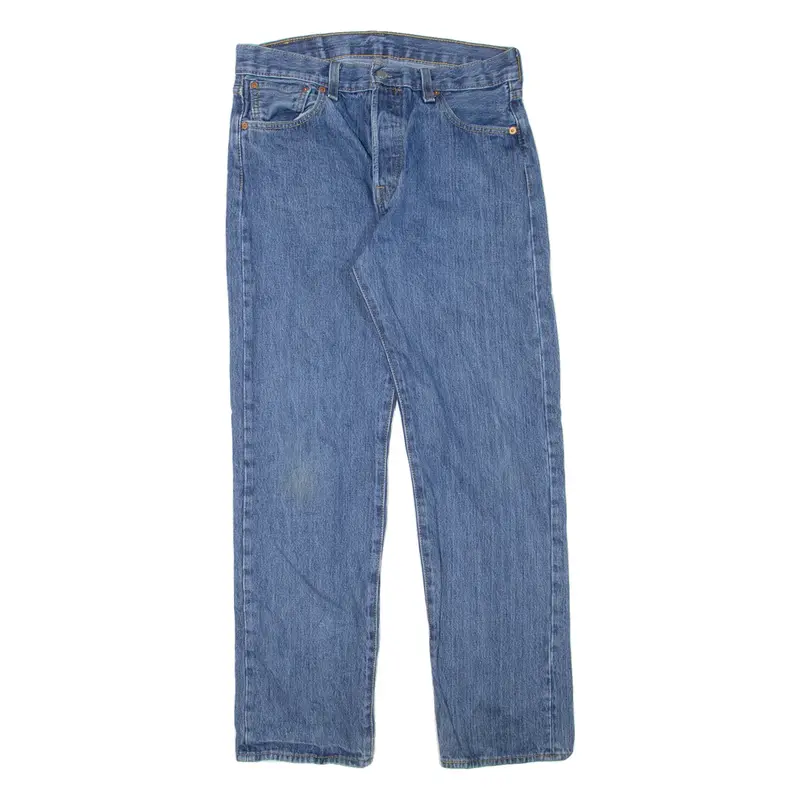 LEVI'S 505 Jeans Mens Blue Regular Straight W30 L30