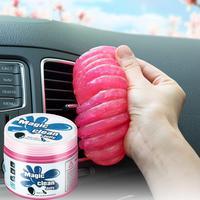 Car Cleaning Gel Putty - Ultimate Detailing Tool for Interior & Keyboard Cleaning, Reusable Slime, Rose Scent, 5.6 oz (160g)