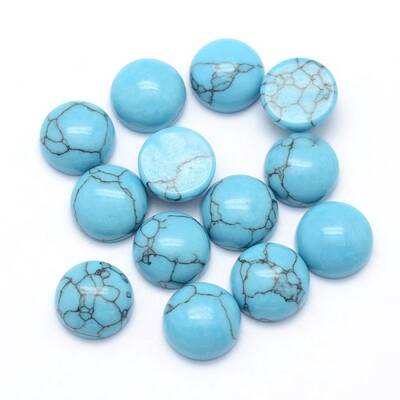Synthetic Turquoise Cabochons