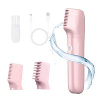 Akunbem Underarm Hair Trimmer for Women, Cordless Electric Trimmer for Wet & Dry Use, Includes 2 Comb Attachments, Multi-Dire...