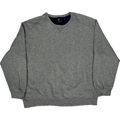 Starter Sweatshirt - Large - Grey Cotton Blend