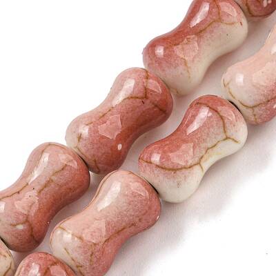 Baking Paint Synthetic Turquoise Beads Strands