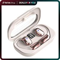 Wintory Sports Wireless Earbuds with Mic - Open-Ear Bluetooth Earphones Audio Charging Headset Waterproof Connection Space El...