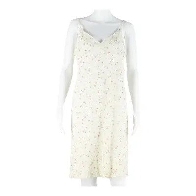 RAINBOW Womens Day Dress White Floral Sleeveless Short UK 18