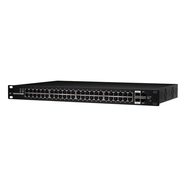 ES-48-750W Ubiquiti EdgeSwitch 48 x RJ-45 PoE+ 2 x SFP 2 x SFP+ Switch