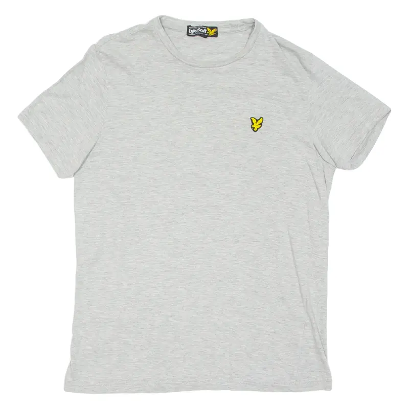 LYLE & SCOTT Mens T-Shirt Grey M