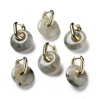 Rack Plating Brass Hoop Earrings
