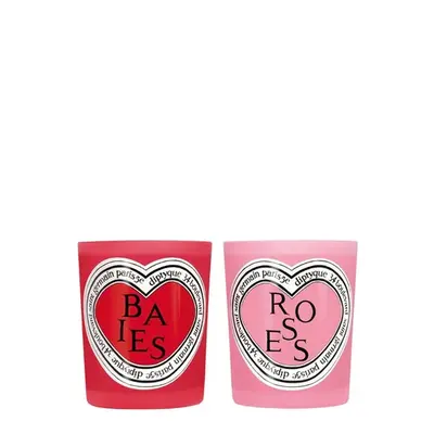Diptyque Diptyque Baies & Roses Valentine Candle Set 2025