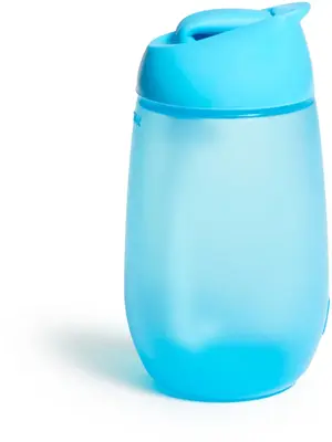 Munchkin Simple Clean Blue 12 months+ 296 ml baby bottle with straw