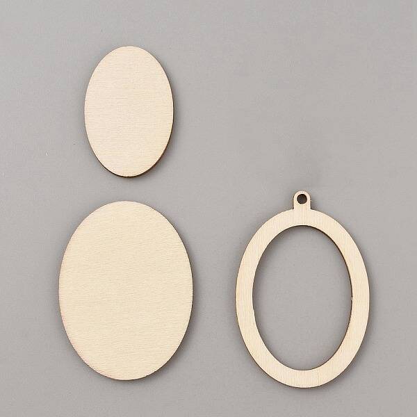 Wood Pendant Cabochon Settings
