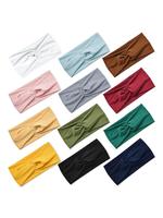 Solid Color Hair Hairbands, Fashionable Soft Hair Hairbands for Women & Girls, Minimalist Headwear Suitable for Skin Care, Sp...